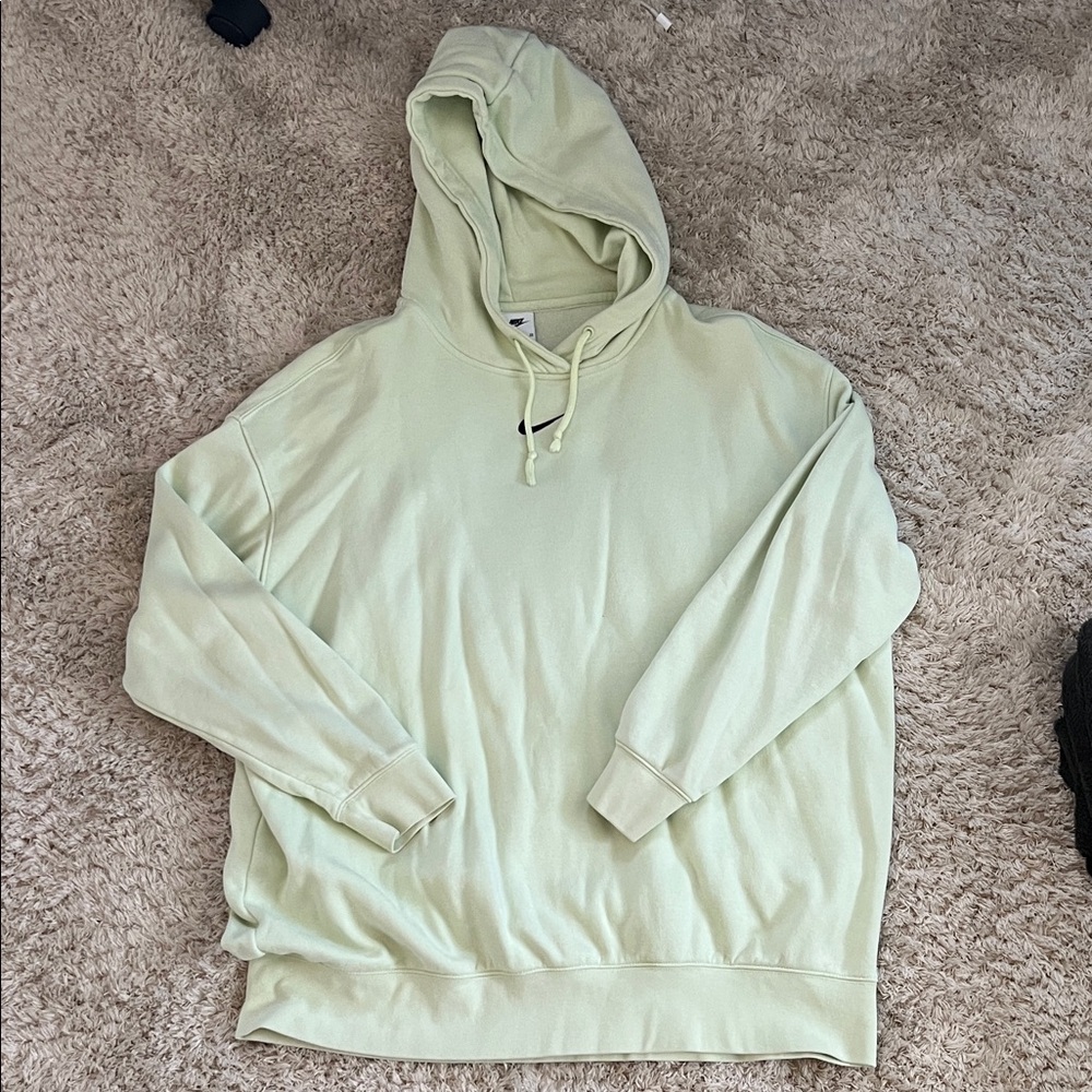 Light Green Nike Hoodie